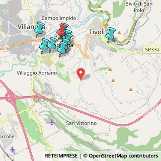 Mappa Strada S. Vittorino, 00019 Tivoli RM, Italia (2.34636)