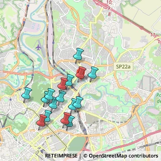 Mappa Via Valle Corteno, 00141 Roma RM, Italia (2.09188)