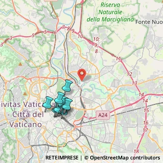 Mappa Via Valle Corteno, 00141 Roma RM, Italia (4.39)
