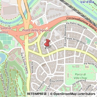Mappa Via Antonio Vivaldi, 15, 00199 Roma, Roma (Lazio)