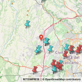 Mappa Via Coggiola, 00166 Roma RM, Italia (6.0555)
