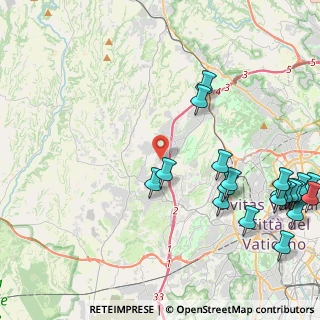 Mappa Via Coggiola, 00166 Roma RM, Italia (6.0915)