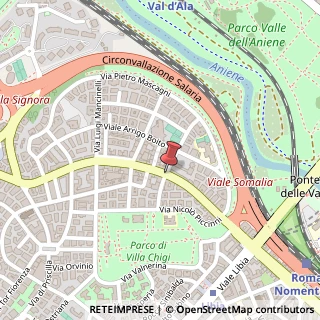 Mappa Via Giuseppe Martucci, 1, 00199 Roma, Roma (Lazio)