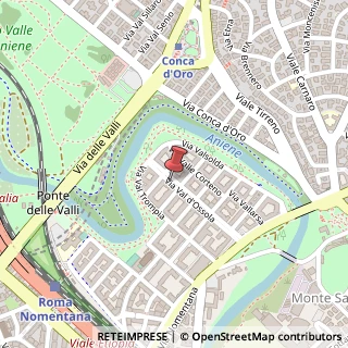 Mappa Via Val D'Ossola, 97, 00141 Roma, Roma (Lazio)
