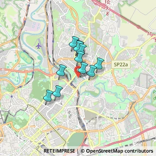 Mappa Via Valle Viola, 00141 Roma RM, Italia (1.20727)