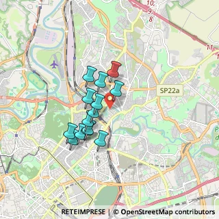 Mappa Via Valsassina, 00141 Roma RM, Italia (1.39214)