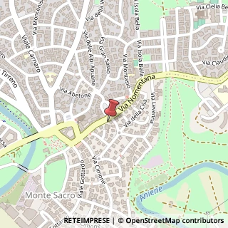 Mappa Via Nomentana, 514, 00141 Roma, Roma (Lazio)