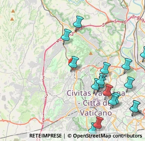 Mappa Via Augusto Tamburini, 00168 Roma RM, Italia (6.008)