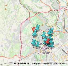 Mappa Via Augusto Tamburini, 00168 Roma RM, Italia (3.569)