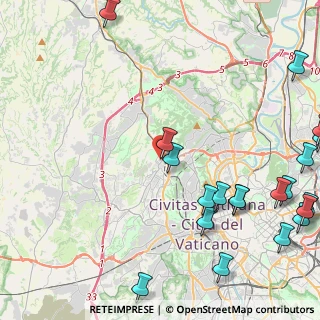 Mappa Via Augusto Tamburini, 00168 Roma RM, Italia (6.684)