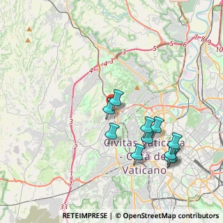 Mappa Via Augusto Tamburini, 00168 Roma RM, Italia (4.14091)