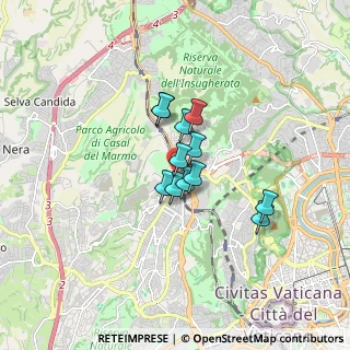 Mappa Via Augusto Tamburini, 00168 Roma RM, Italia (1.11)