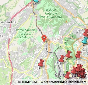 Mappa Via Augusto Tamburini, 00168 Roma RM, Italia (3.9175)