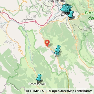 Mappa Via Giuseppe Caranfa, 67030 Villalago AQ, Italia (13.4295)