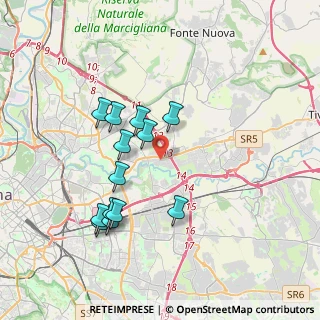 Mappa Via Gerano, 00156 Roma RM, Italia (3.69)