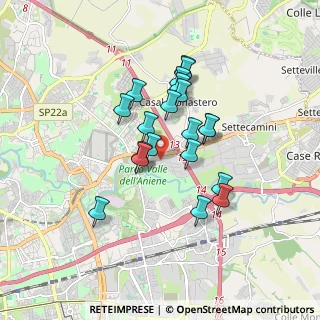 Mappa Via Gerano, 00156 Roma RM, Italia (1.4705)