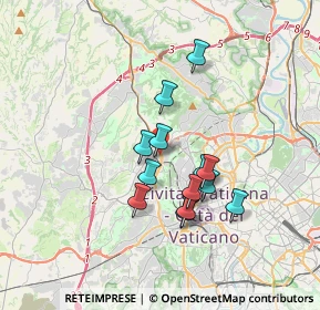 Mappa Pineta Sacchetti- Villa Maggiorani, 00168 Roma RM, Italia (2.97462)