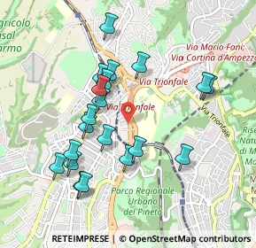 Mappa Pineta Sacchetti- Villa Maggiorani, 00168 Roma RM, Italia (0.9665)