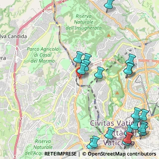 Mappa Pineta Sacchetti- Villa Maggiorani, 00168 Roma RM, Italia (3.181)