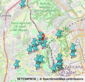 Mappa Pineta Sacchetti- Villa Maggiorani, 00168 Roma RM, Italia (2.33737)