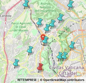 Mappa Pineta Sacchetti- Villa Maggiorani, 00168 Roma RM, Italia (2.33615)