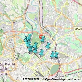 Mappa Quartiere II Parioli, 00199 Roma RM, Italia (1.70385)