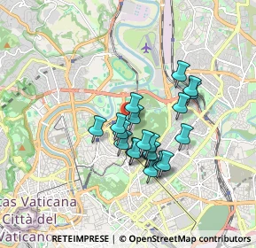 Mappa Via Ettore Petrolini, 00197 Roma RM, Italia (1.397)