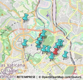 Mappa Via Ettore Petrolini, 00197 Roma RM, Italia (1.62357)