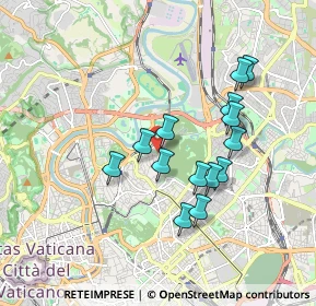 Mappa Via Ettore Petrolini, 00197 Roma RM, Italia (1.66071)