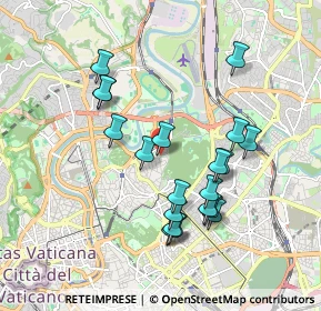 Mappa Via Ettore Petrolini, 00197 Roma RM, Italia (1.854)