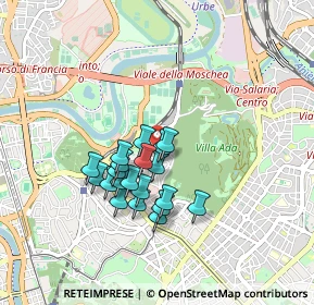 Mappa Via Ettore Petrolini, 00197 Roma RM, Italia (0.729)