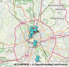 Mappa Via Ettore Petrolini, 00197 Roma RM, Italia (4.87667)