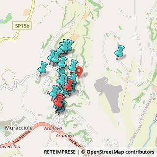 Mappa Via Perdasdefogu, 00050 Fiumicino RM, Italia (0.82963)