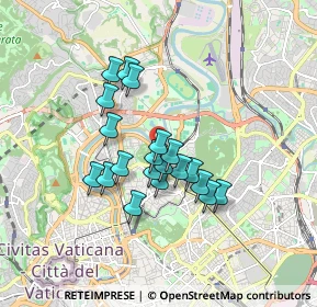 Mappa Via Antonio Sant'Elia, 00197 Roma RM, Italia (1.422)