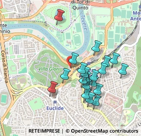 Mappa Via Antonio Sant'Elia, 00197 Roma RM, Italia (0.449)