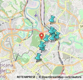 Mappa Viale Jean Monnet, 00199 Roma RM, Italia (1.32727)