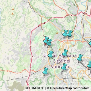 Mappa Via Anton Maria Valsalva, 00168 Roma RM, Italia (5.06727)