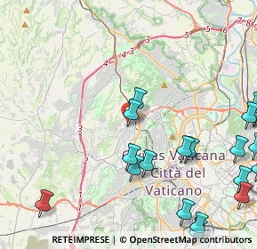 Mappa Via Anton Maria Valsalva, 00168 Roma RM, Italia (6.296)