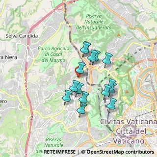Mappa Via Anton Maria Valsalva, 00168 Roma RM, Italia (1.52733)