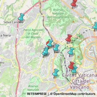 Mappa Via Anton Maria Valsalva, 00168 Roma RM, Italia (2.35167)
