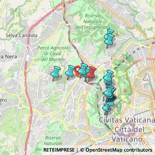Mappa Via Anton Maria Valsalva, 00168 Roma RM, Italia (1.76267)
