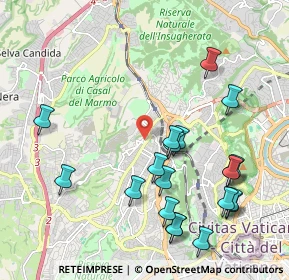 Mappa Via Anton Maria Valsalva, 00168 Roma RM, Italia (2.4285)