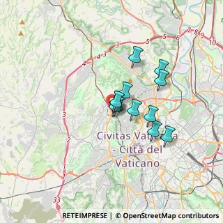 Mappa Policlinico Gemelli, 00168 Roma RM, Italia (2.43167)