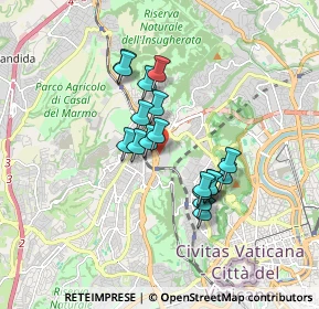 Mappa Universita' Cattolica del Sacro Cuore, 00168 Roma RM, Italia (1.43389)