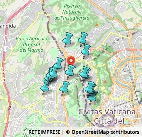 Mappa Universita' Cattolica del Sacro Cuore, 00168 Roma RM, Italia (1.50824)