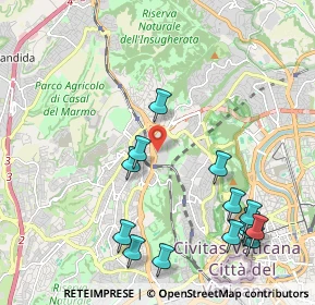 Mappa Universita' Cattolica del Sacro Cuore, 00168 Roma RM, Italia (2.58714)