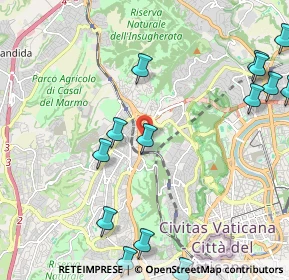 Mappa Universita' Cattolica del Sacro Cuore, 00168 Roma RM, Italia (2.975)