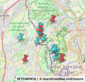 Mappa Universita' Cattolica del Sacro Cuore, 00168 Roma RM, Italia (1.60333)