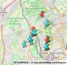 Mappa Policlinico Gemelli, 00168 Roma RM, Italia (1.76571)