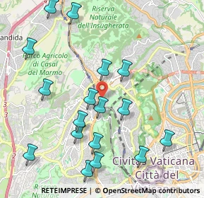 Mappa Universita' Cattolica del Sacro Cuore, 00168 Roma RM, Italia (2.38941)